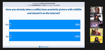 Have you already taken a selfie/close proximity picture with wildlife and shared it on the internet?